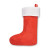 Vianočné ponožky - farba red