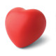 Antistressová lopta - srdce - red