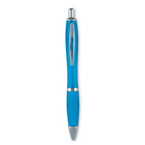 Plastové guľôčkové pero - turquoise