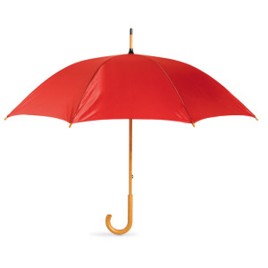Manuálny dáždnik - red