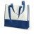 Nákupná, plážová taška - farba blue