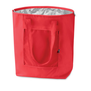 Praktická skladacia chladiaca taška - red