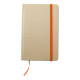 Recyklovaný zápisník - orange