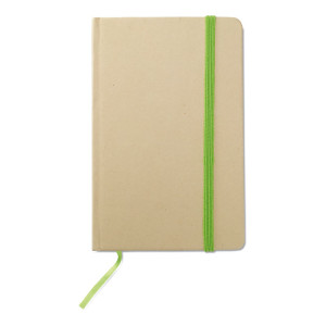 Recyklovaný zápisník - lime