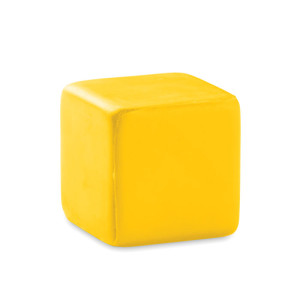 Antistressová kocka - yellow