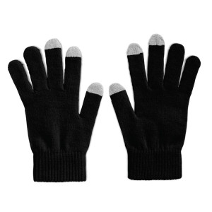 Hmatové rukavice pre chytrý telefón - čierna