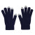 Hmatové rukavice pre chytrý telefón - farba blue