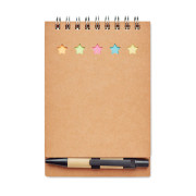 Zápisník s perom a note-it