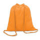 Sťahovací vak z bavlny 100 g / m². - orange