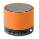 Guľatý Bluetooth reproduktor - orange