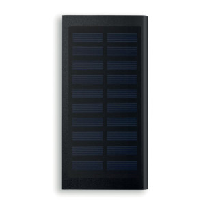 Solárny power bank 8000 mAh - čierna