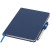 Zápisník A5 Crown a stylus s guľôčkovým perom - Bullet - farba modrá