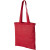 Bavlnená taška Carolina - Bullet - farba červená s efektem námrazy