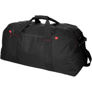 Extra veľká cestovná taška Vancouver - Černá, Červená s efektem námrazy