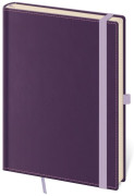 Zápisník Double Violet M linajkový