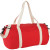 Bavlnená taška Duffel - Bullet - farba červená s efektem námrazy