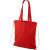 Bavlnená taška Eliza - Bullet - farba červená s efektem námrazy