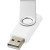 Základný USB Rotate, 2 GB - Bullet - farba Bílá, Stříbrný
