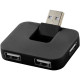 USB hub so 4 portami Gaia - černá 2
